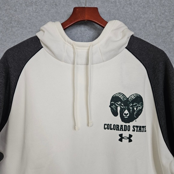 Under Armour Colorado State Rams Hoodie Men's XL Gameday Collection Loose Fit - Picture 2 of 9